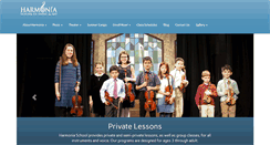 Desktop Screenshot of harmoniaschool.org