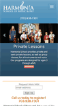 Mobile Screenshot of harmoniaschool.org